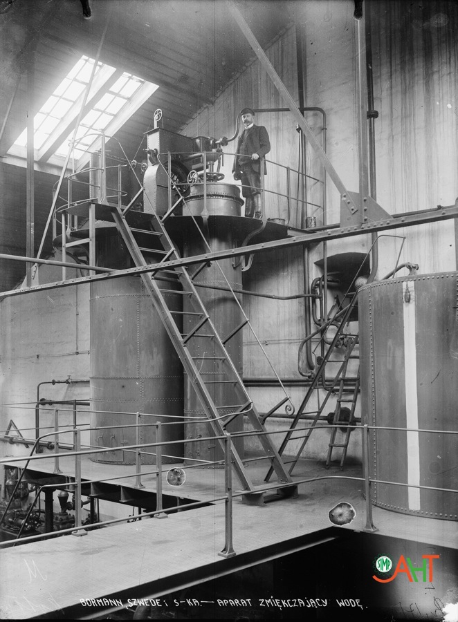 326513 Aparat zmiękczający wodę Wykonawca: Bormann, Szwede Rok: Przed 1936 r. Nota: Widok