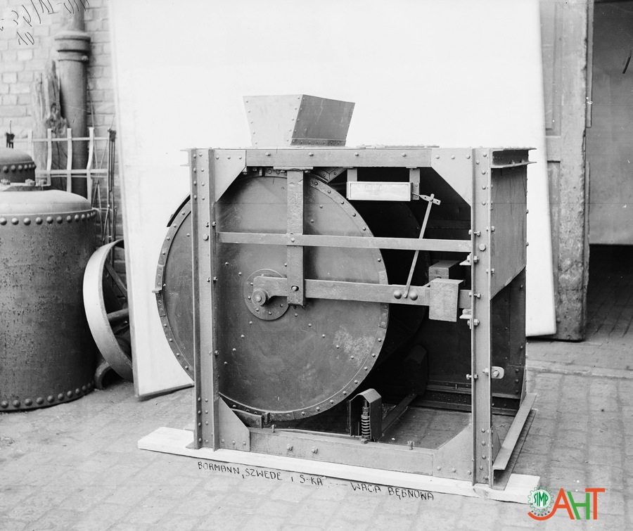 338504 Waga bębnowa Wykonawca: Bormann, Szwede Rok: Przed 1936 r. Nota: Widok
