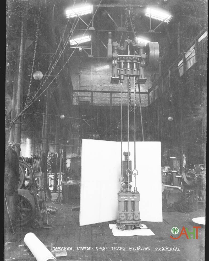 580507 Pompa potrójna studzienna Wykonawca: Borman Szwede Rok: przed 1936